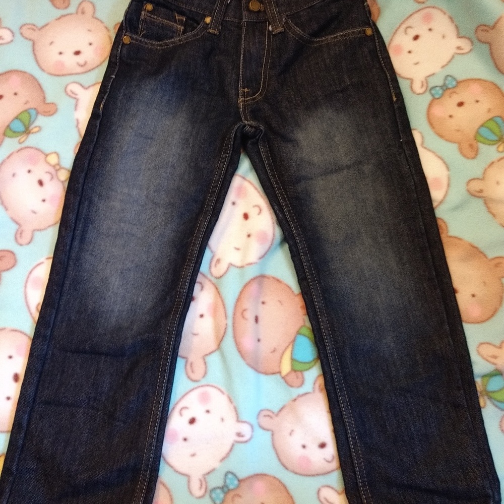 Little boy Denim blue jeans